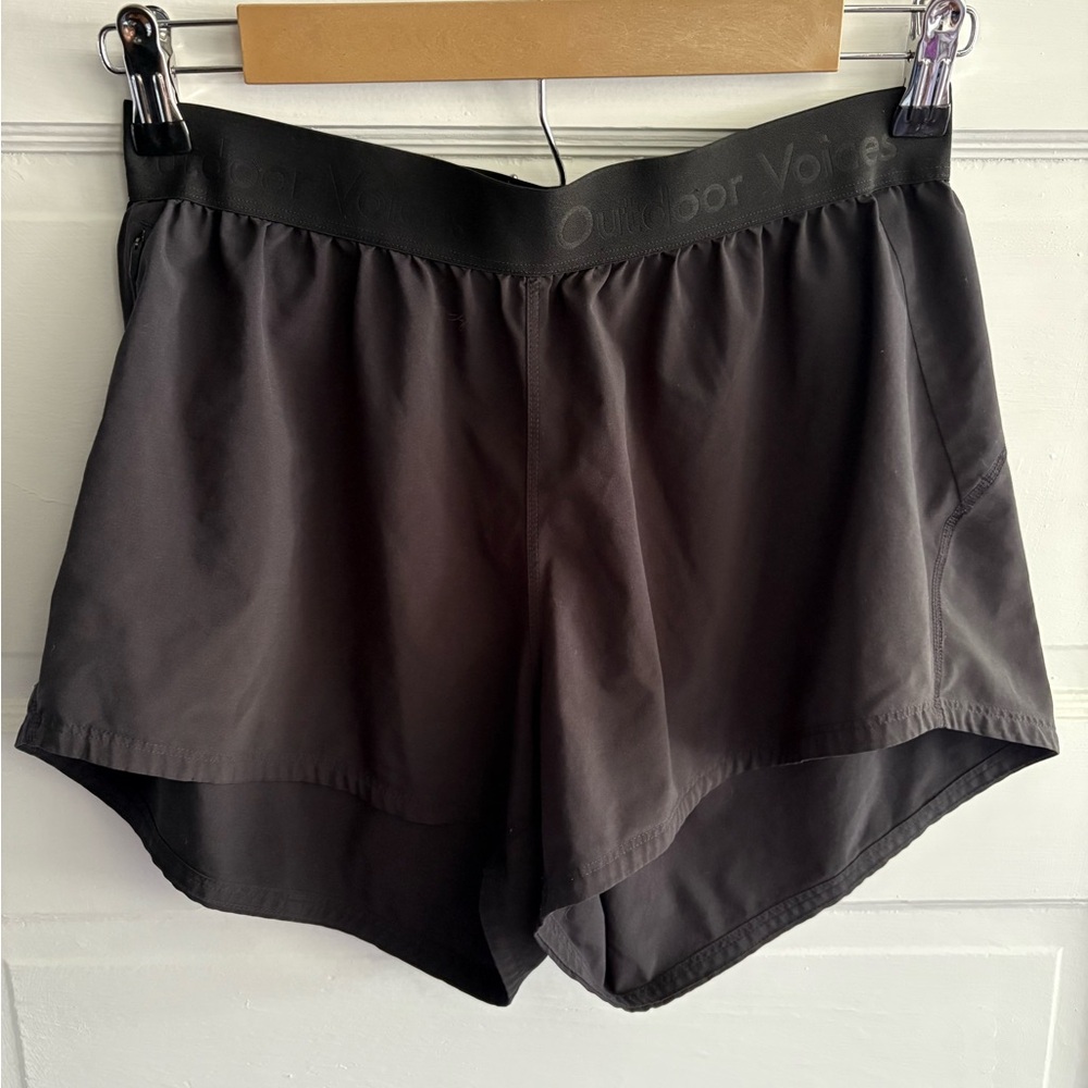 Outdoor Voices Charcoal Women's Athletic Shorts
